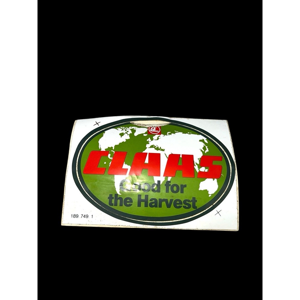 Vintage CLAAS Tractor‎ Agriculture Machinery Vinyl Sticker Bumper Window Decal